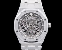 26735ST Royal Oak Selfwinding Flying Tourbillon Skeleton Dial
