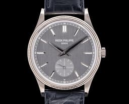 6119G Calatrava Manual 18K White Gold Gray Dial
