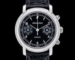 Jules Audemars Chronograph SS Black Dial
