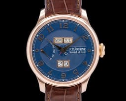 Quantieme Perpetual Calendar 18K Rose Gold Blue Dial 2024