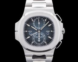 5990/1A Nautilus Travel Time SS Blue Dial 2024