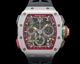 RM65-01 Automatic Chronograph Splitseconds Titanium Skeleton Dial