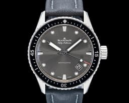 Fifty Fathoms Bathyscaphe SS Gray Sunburst Dial