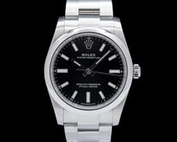 124200 Oyster Perpetual 34MM SS Black Dial