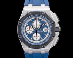 Royal Oak Offshore Chronograph Platinum Blue Dial