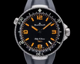 5019 Fifty Fathoms Tech Gombessa Titanium Black Dial 2024